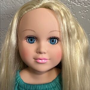 2013 My Life Cititoy 18” Doll Blonde Blue Eyes